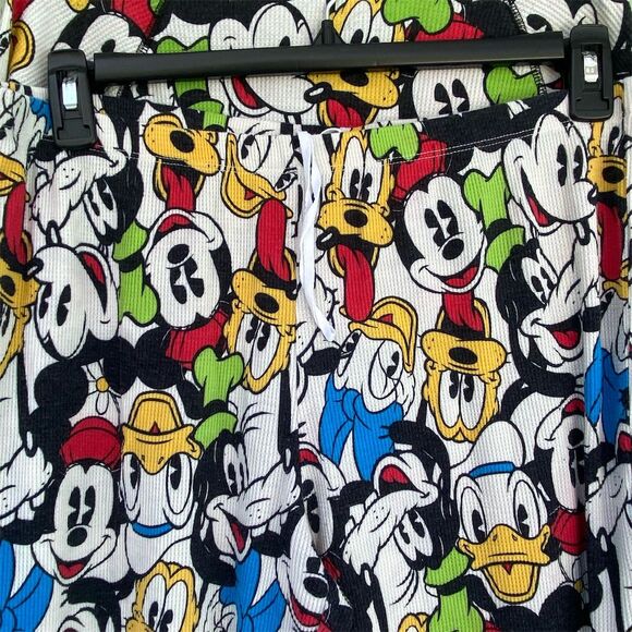 Disney Pajama Set Size 12-14 Mickey Mouse & Friends Long Sleeve - Picture 6 of 11